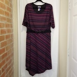 Catherines Multi-Color, Below the Knee, Dress